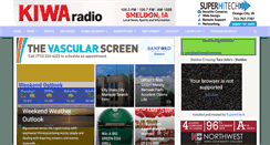 Desktop Screenshot of kiwaradio.com